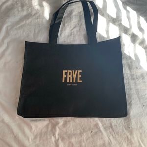 Frye tote and storage bag for purse